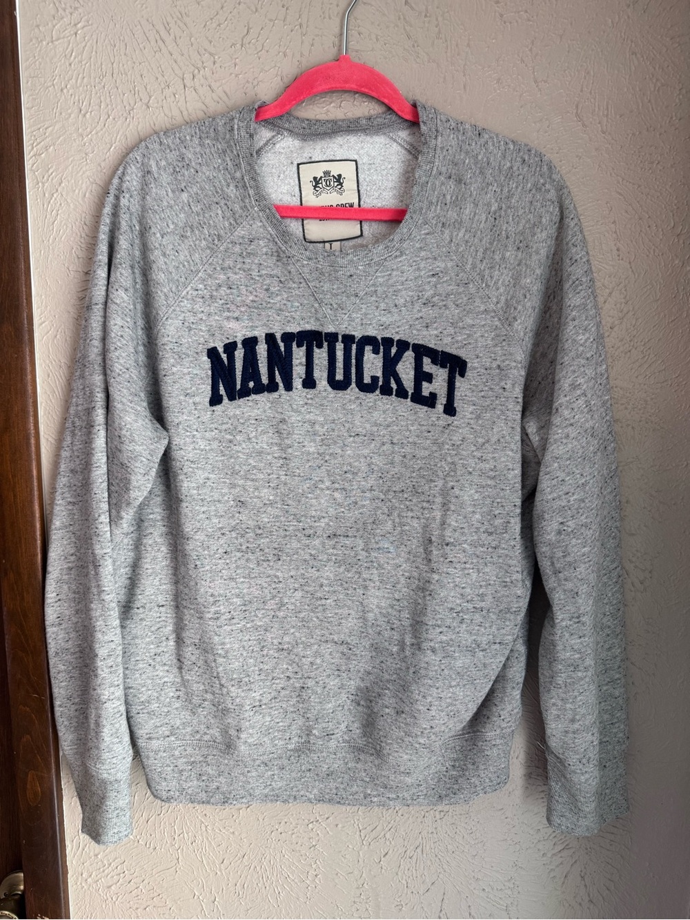 Nantucket Crew Neck Sweatshirt Gray
